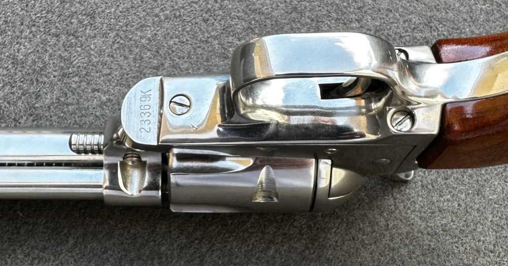Colt Single Action Frontier Scout 4 3/4” Nickel .22LR, 1965, C&R, CA OK-img-30