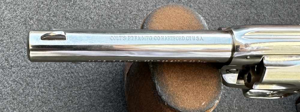 Colt Single Action Frontier Scout 4 3/4” Nickel .22LR, 1965, C&R, CA OK-img-24