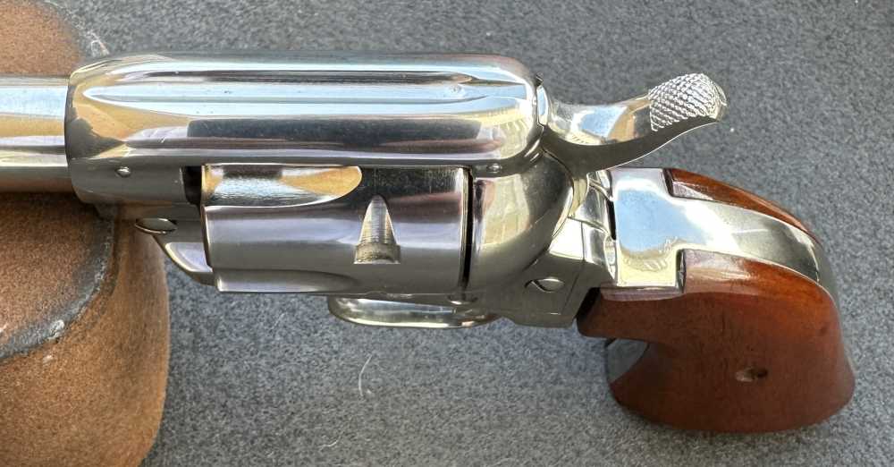 Colt Single Action Frontier Scout 4 3/4” Nickel .22LR, 1965, C&R, CA OK-img-22