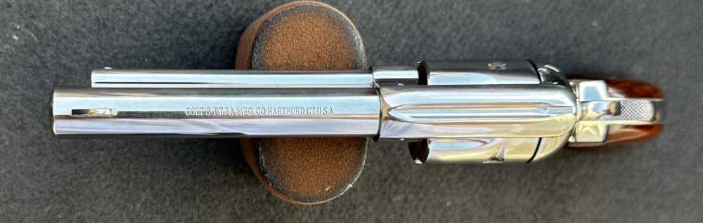 Colt Single Action Frontier Scout 4 3/4” Nickel .22LR, 1965, C&R, CA OK-img-21