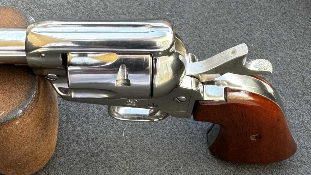 Colt Single Action Frontier Scout 4 3/4” Nickel .22LR, 1965, C&R, CA OK-img-23