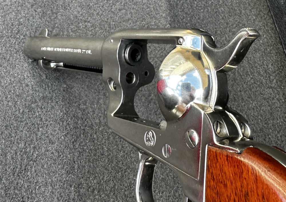 Colt Single Action Frontier Scout 4 3/4” Nickel .22LR, 1965, C&R, CA OK-img-41