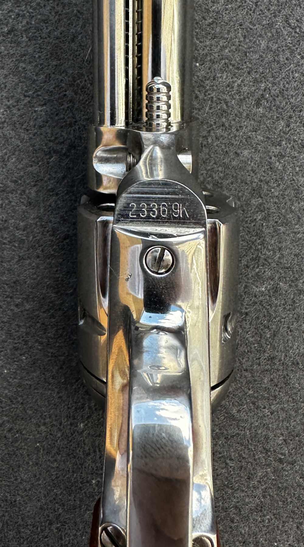 Colt Single Action Frontier Scout 4 3/4” Nickel .22LR, 1965, C&R, CA OK-img-33