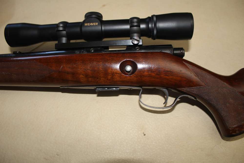 Winchester 75 sporter 22lr, Weaver 4x rimfire scope.-img-8