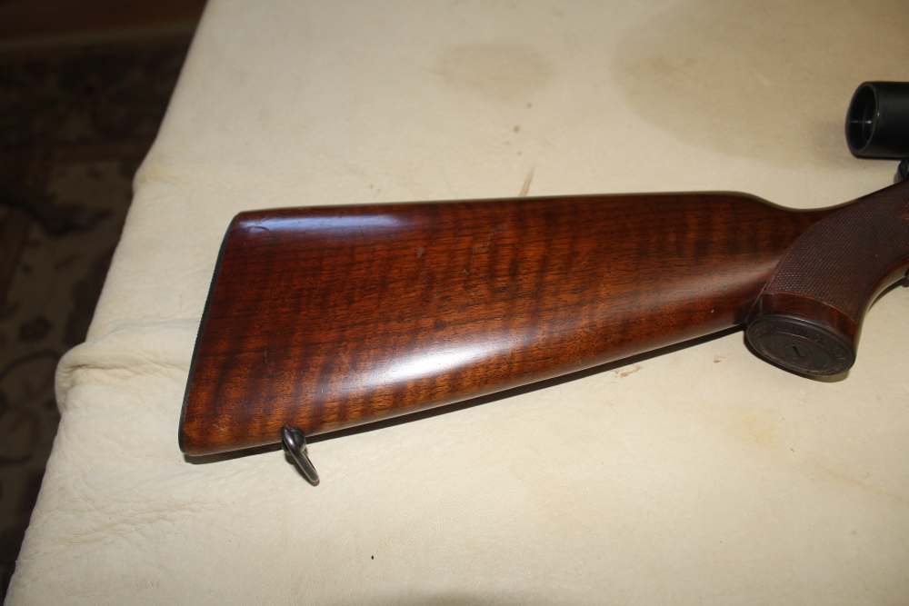 Winchester 75 sporter 22lr, Weaver 4x rimfire scope.-img-1