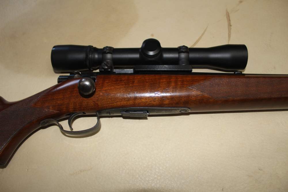 Winchester 75 sporter 22lr, Weaver 4x rimfire scope.-img-2