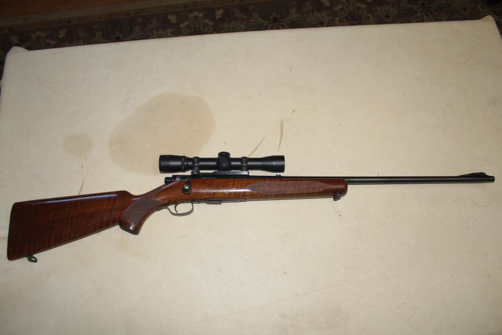 Winchester 75 sporter 22lr, Weaver 4x rimfire scope.-img-0