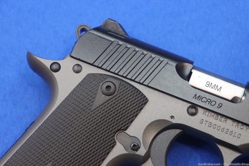 Kimber MICRO 9 SHADOW GHOST RTC Pistol 9MM 7RD Mags Holster & Case 2-TONE-img-10