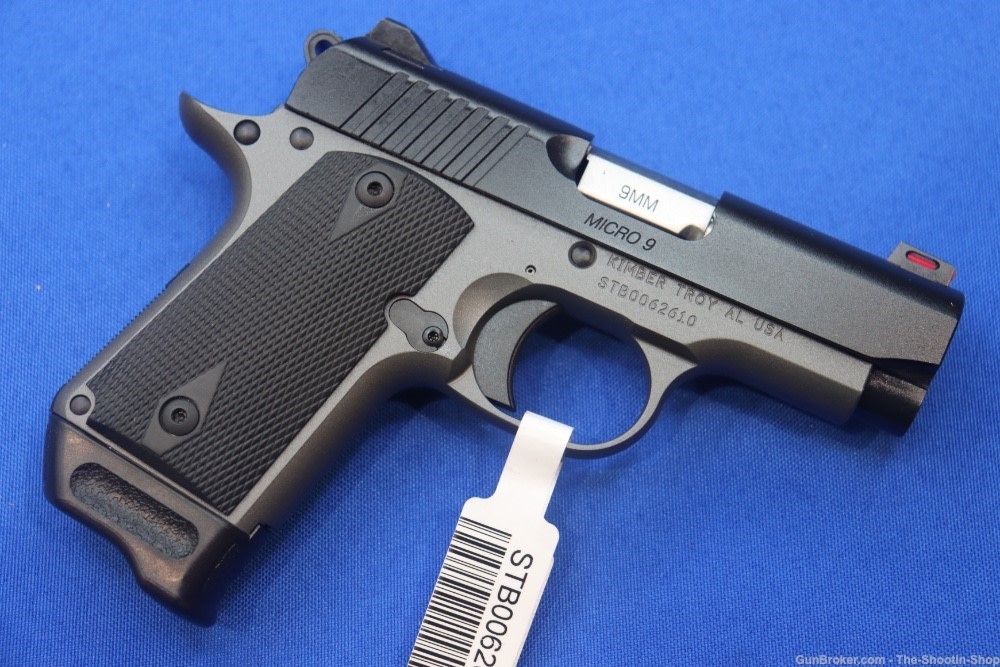 Kimber MICRO 9 SHADOW GHOST RTC Pistol 9MM 7RD Mags Holster & Case 2-TONE-img-7