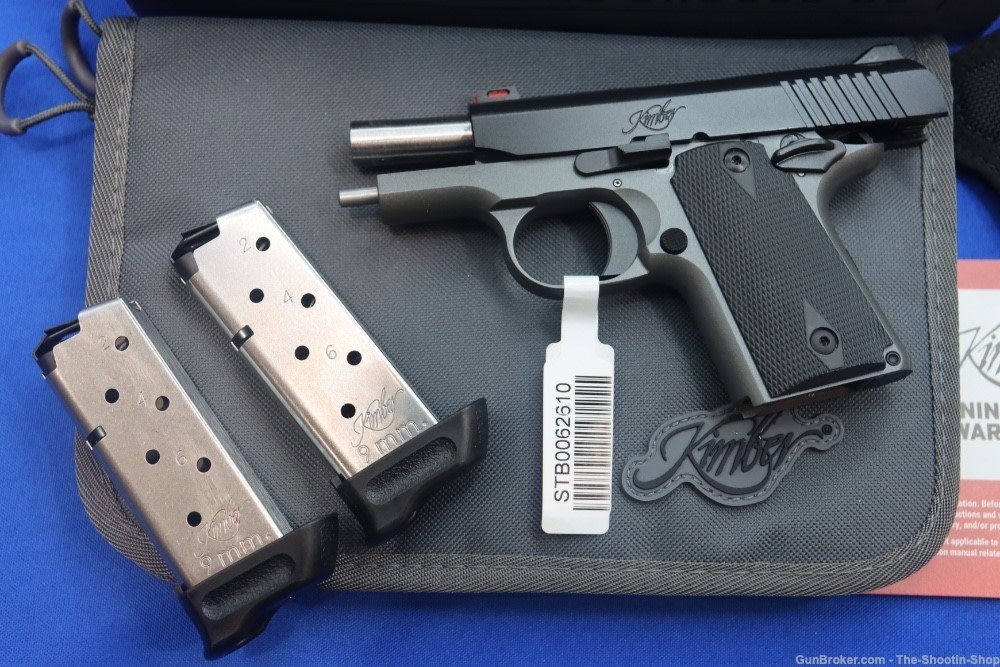 Kimber MICRO 9 SHADOW GHOST RTC Pistol 9MM 7RD Mags Holster & Case 2-TONE-img-18