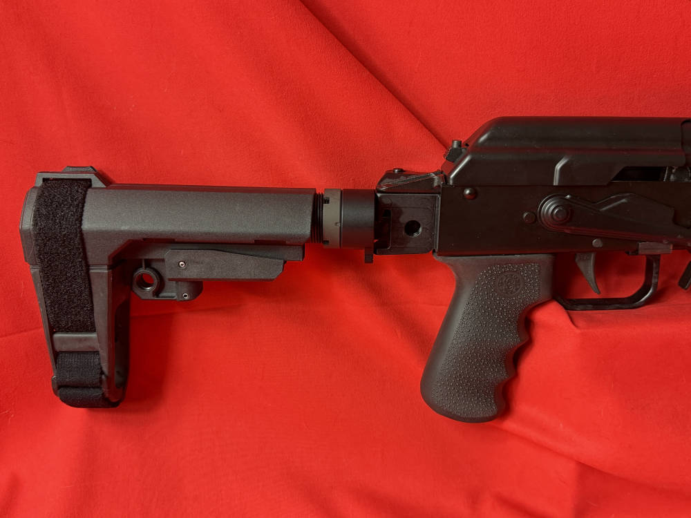 KUSA KHAOS, KS-12, 12GA Fold. Adj Brace, Shoots Low Brass reliably -img-2