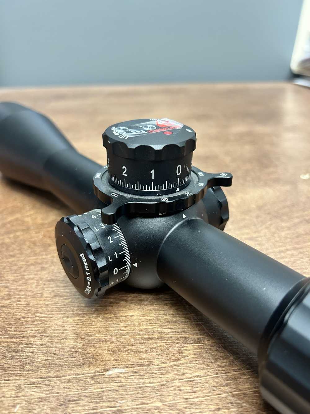 KHALES K525i DLR CCW 5-25x56 SKMR4 MRAD FFP LEFT WINDAGE 34MM ILLUMINATED-img-1