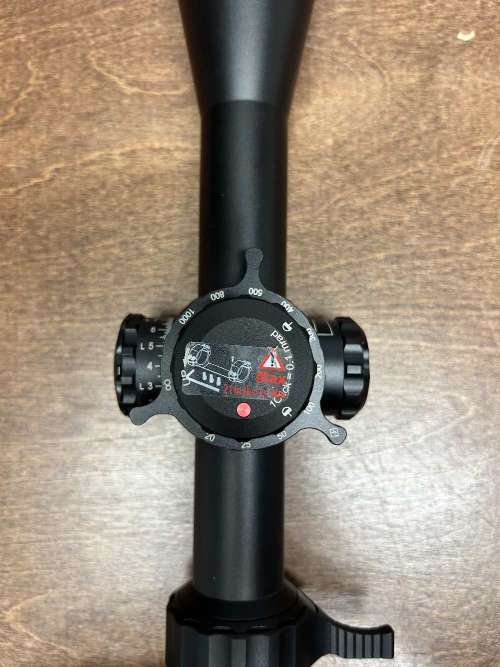 KHALES K525i DLR CCW 5-25x56 SKMR4 MRAD FFP LEFT WINDAGE 34MM ILLUMINATED-img-3