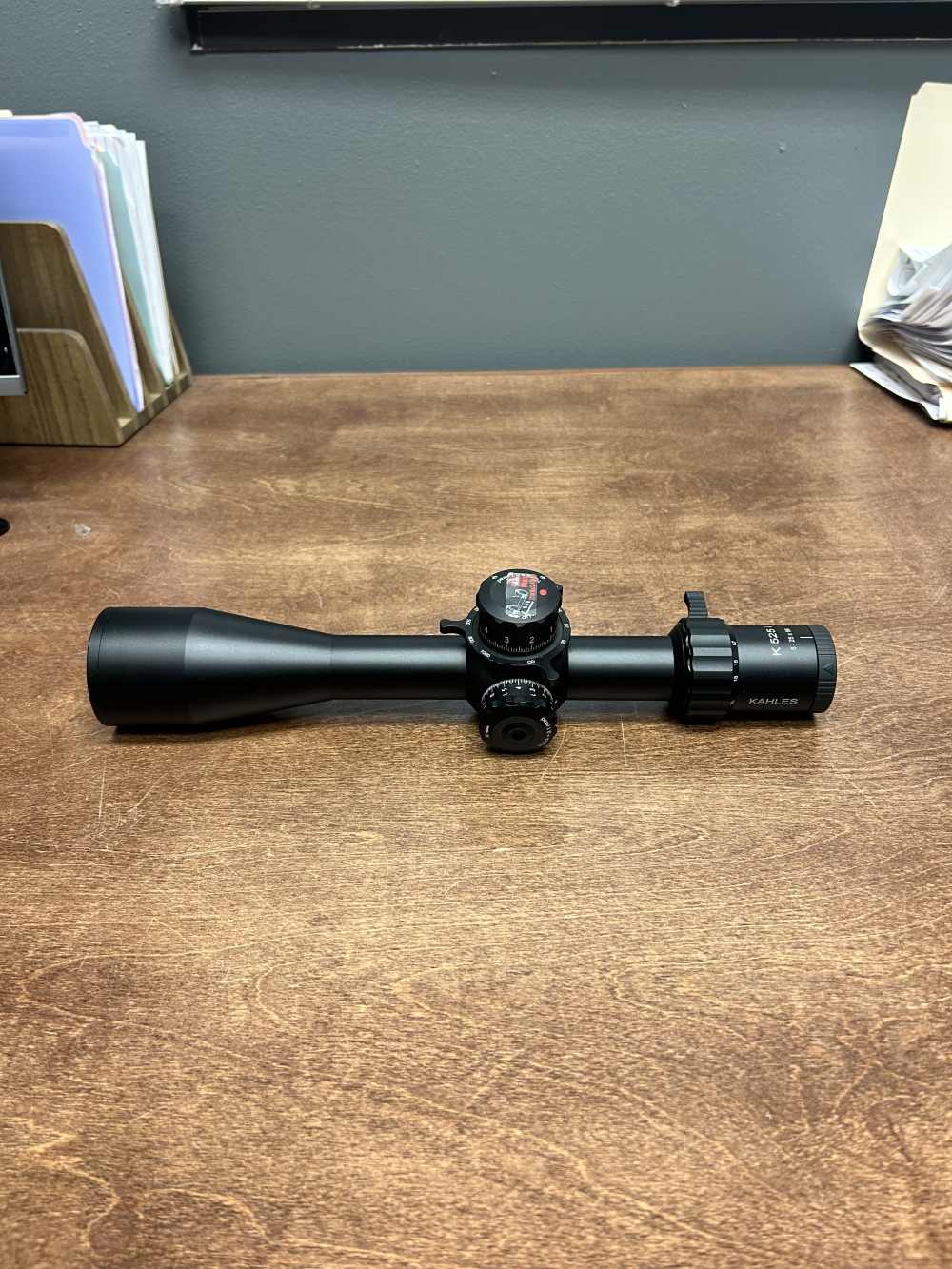 KHALES K525i DLR CCW 5-25x56 SKMR4 MRAD FFP LEFT WINDAGE 34MM ILLUMINATED-img-4