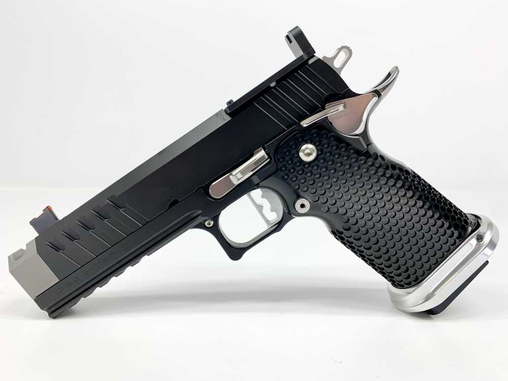 MPA DS9-TC HYBRID 4.6" COMP 9MM PISTOL BLACK & STAINLESS (DS9HYB-TC-BS)-img-1