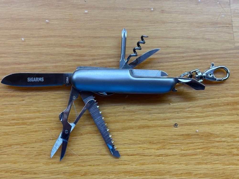 Sig Sauer Sigarms #SA-01 Multi Blade/Tool Pocket Knife-img-2