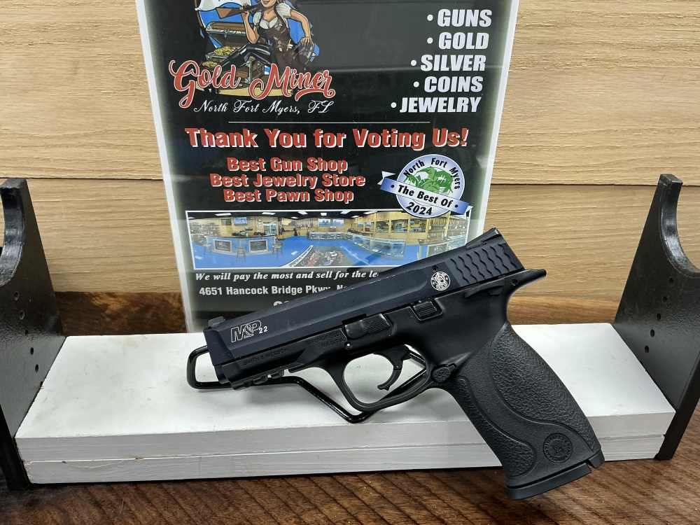SMITH AND WESSON M&P 22 FULL SIZE .22 LR PISTOL BOX 2 MAGS LAYAWAY AVAIL-img-0