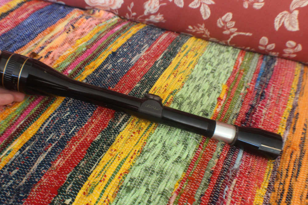 Gloss Leupold Benchrest Scope. AO 16-18 power range. -img-1