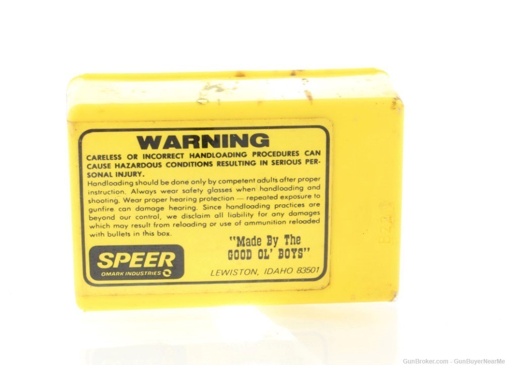 100 Speer 4011 .38 Cal. 125 GR. .357" Jacketed Soft Point Bullets-img-4
