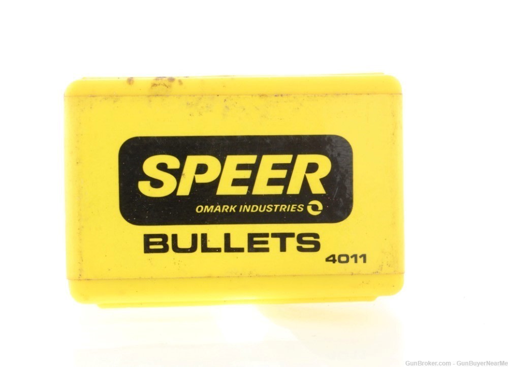 100 Speer 4011 .38 Cal. 125 GR. .357" Jacketed Soft Point Bullets-img-0