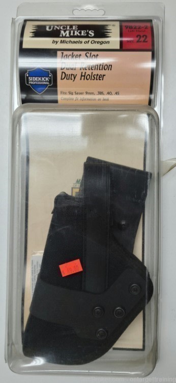 UNCLE MIKE'S DUTY RETENTION HOLSTER - L/H - SIG 9MM, 40 CAL, 45-img-0