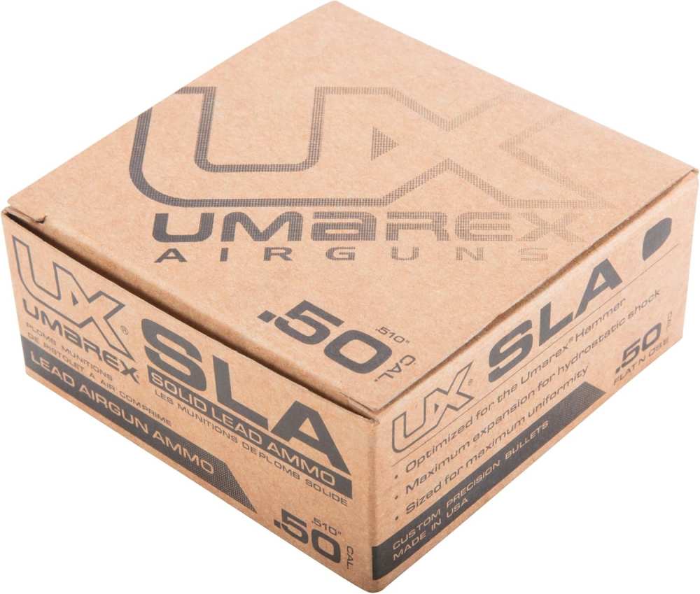 Umarex SLA - Solid Lead Ammo - .510/.50 cal., 388 grain (20 ct.)-img-0