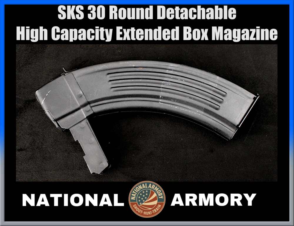Surplus SKS 30 Round Detachable High Capacity Extended Box Magazine-img-0