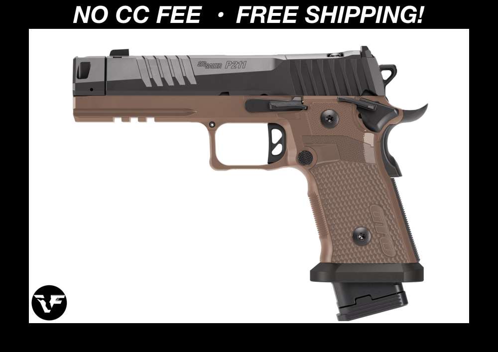 SIG SAUER P211 GTO Combat 9mm Optics Ready - 3 Mags (2) 21rd (1) 23rd - NEW-img-0