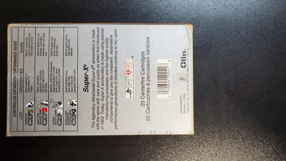 8mm Mauser Winchester Super-X 170gr Power-Point Ammo – 20 Rounds-img-1