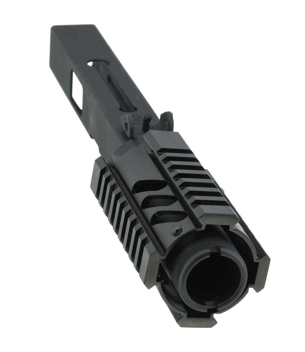 Cobray marked M11/380 upper receiver .380-acp with QUAD RAIL & BRAKE Mac-10-img-4