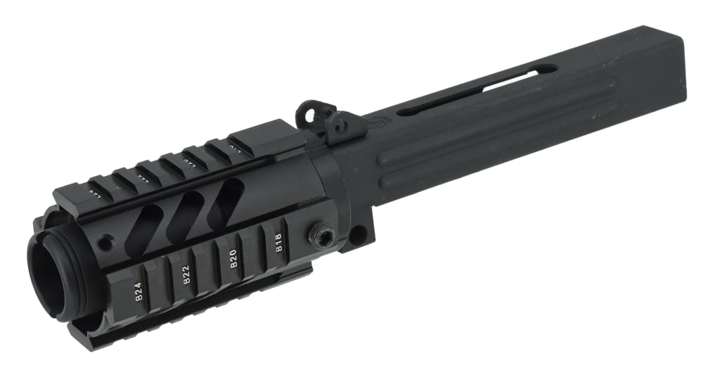 Cobray marked M11/380 upper receiver .380-acp with QUAD RAIL & BRAKE Mac-10-img-1