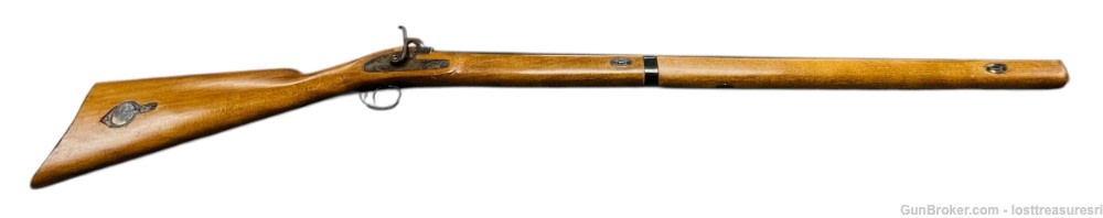 Vintage Made In Spain PIC Muzzleloader Rifle Maple Stock 9 mm Musket-img-0