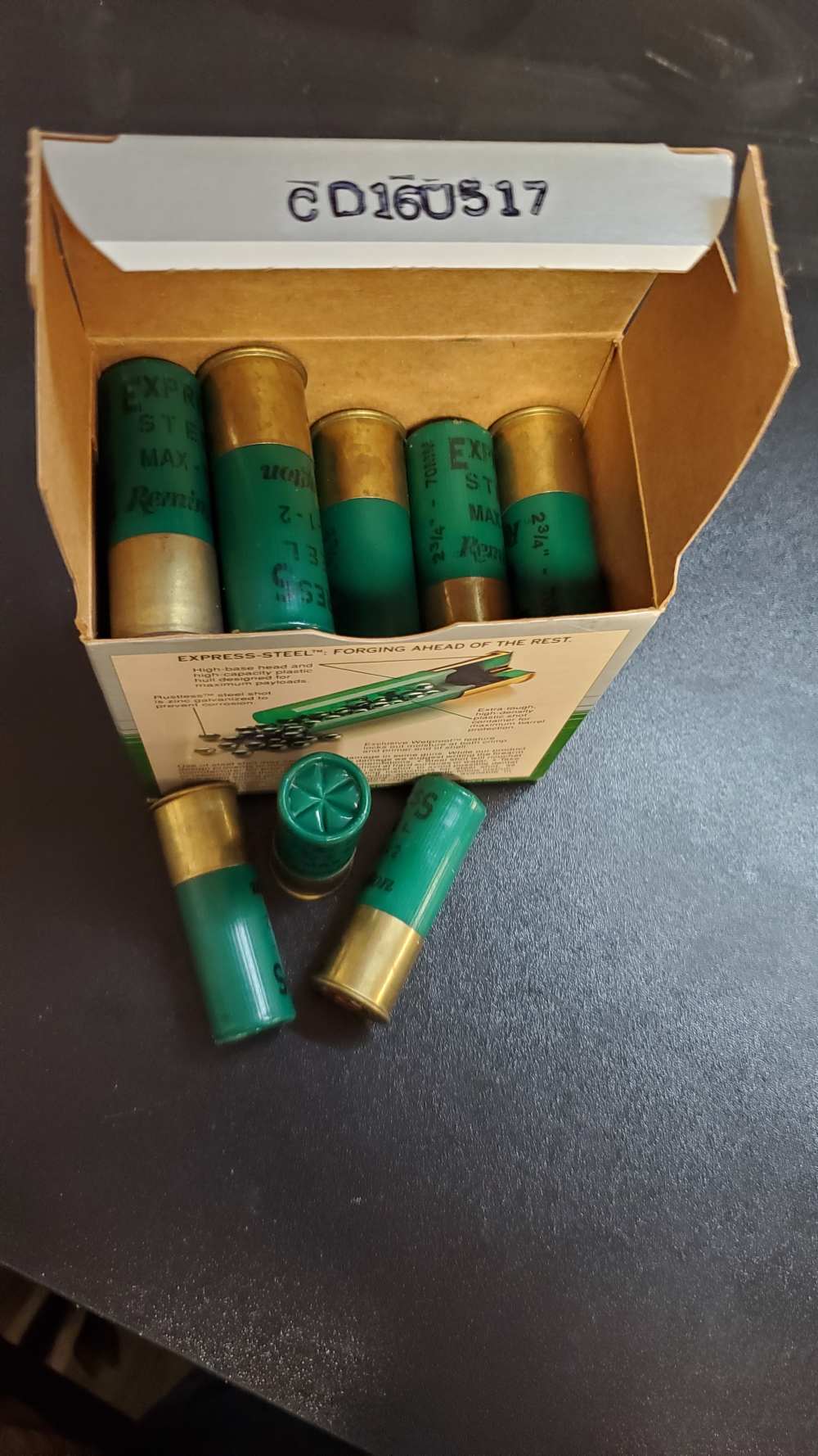Remington Express Steel 12 Gauge 2¾" #2 Shot – 25 Rounds – VG Box-img-2