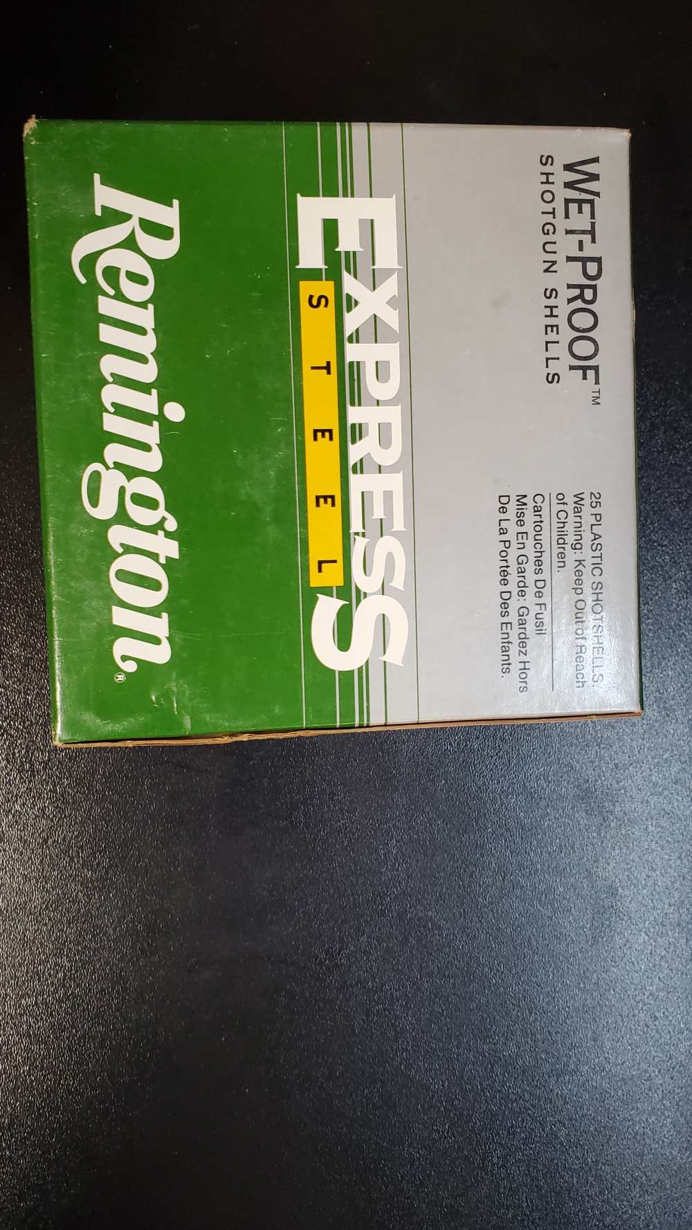 Remington Express Steel 12 Gauge 2¾" #2 Shot – 25 Rounds – VG Box-img-1