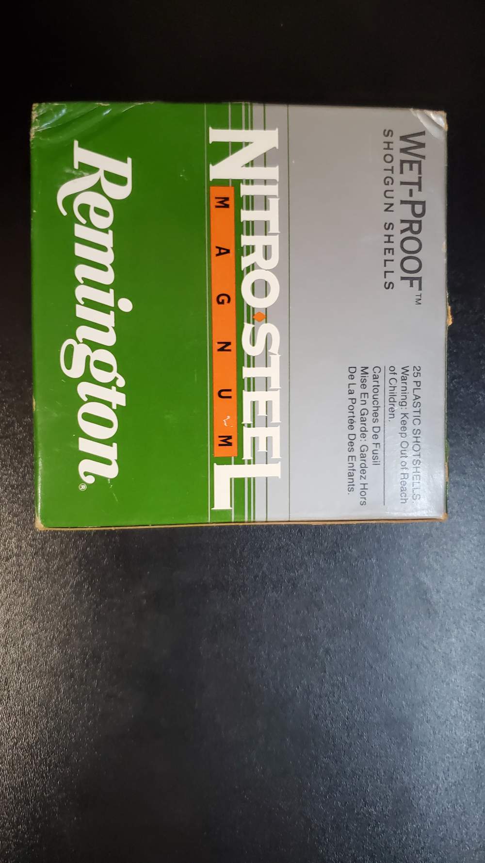 Remington Nitro Steel Magnum 12 GA 2¾” #2 Shot 1¼ oz – 25 Rds – VG Box-img-1