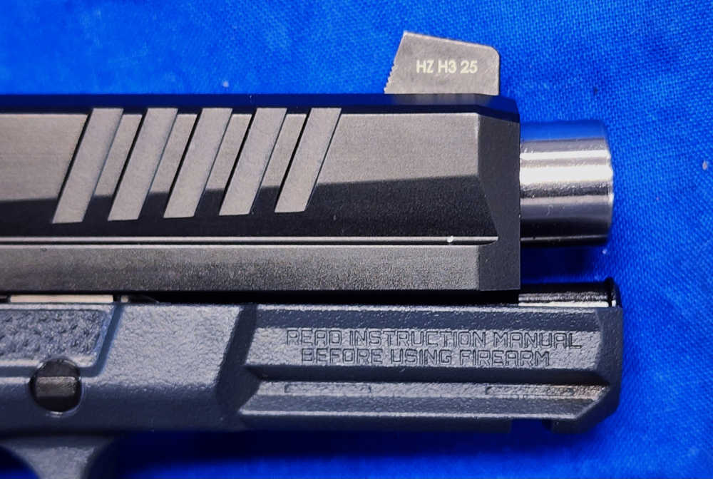 EXCELLENT UPGRADED RUGER RXM 9MM PISTOL, 4" NDZ MATCH, HOLOSUN RED DOT-img-7
