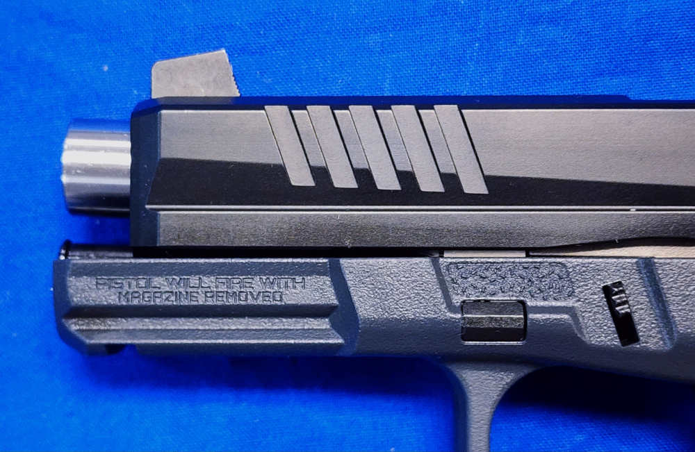 EXCELLENT UPGRADED RUGER RXM 9MM PISTOL, 4" NDZ MATCH, HOLOSUN RED DOT-img-9