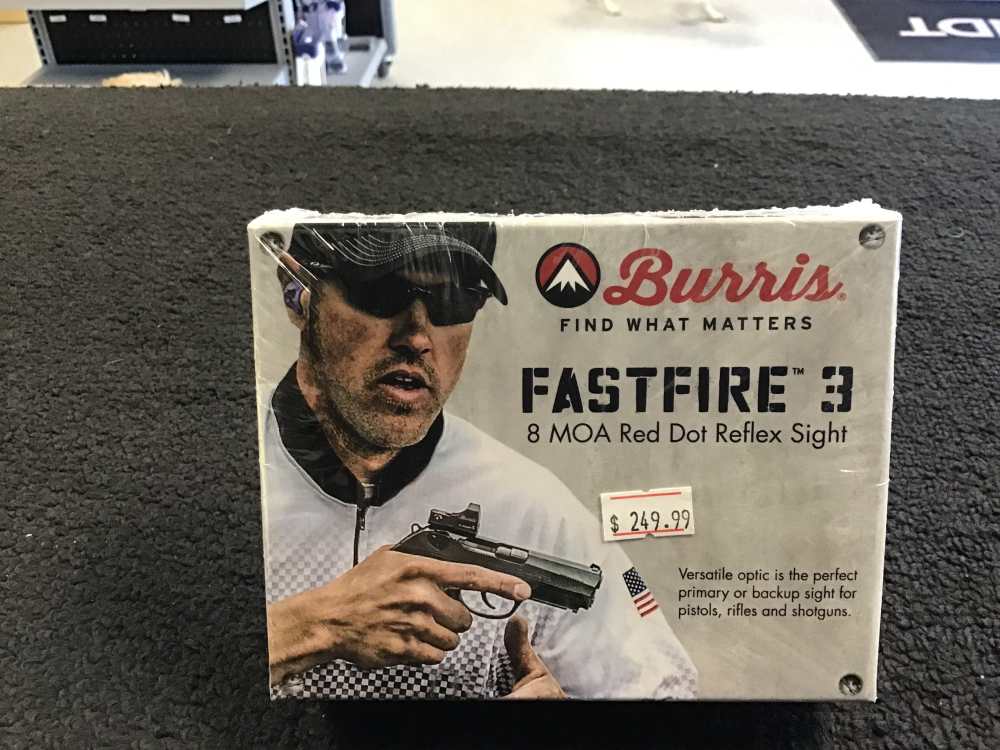 BURRIS  FASTFIRE 3 8MOA RED DOT-img-0