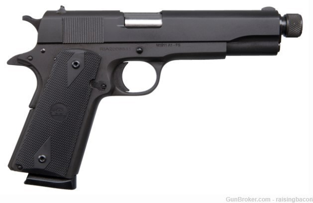 Rock Island M1911 A1 GI Standard FS (Threaded) 51473-img-0