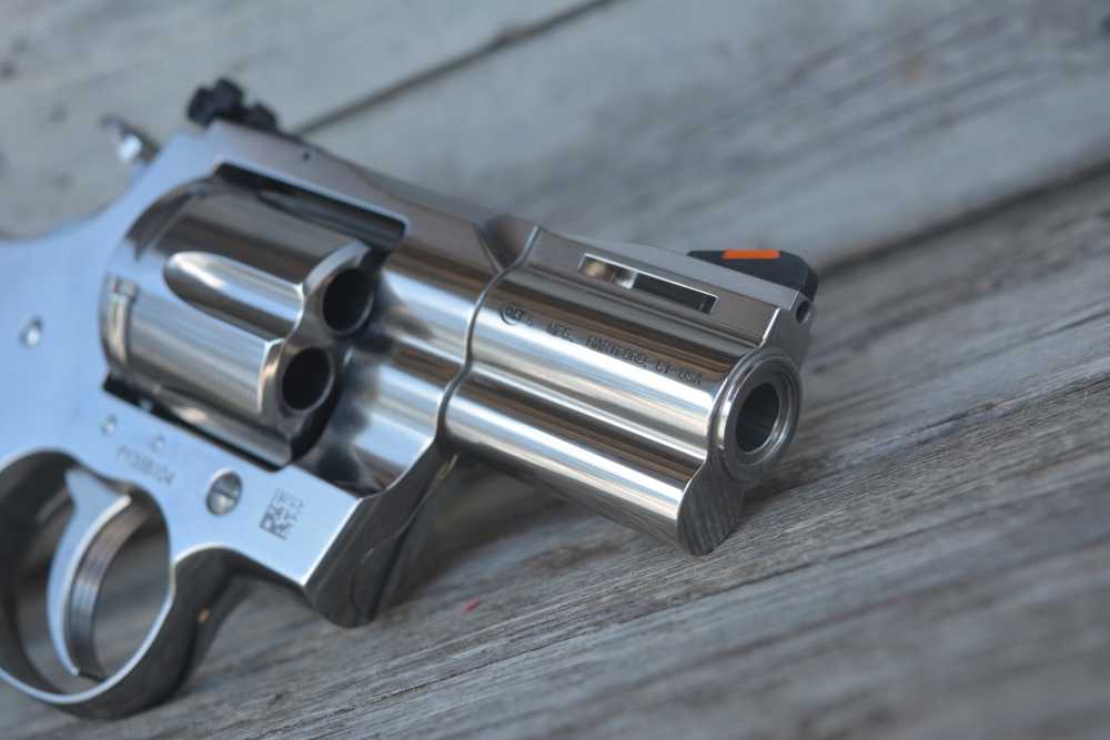 Colt Python 2.5" Brl Walnut Grips Semi-Bright Stainless /EZ PAY $124-img-7