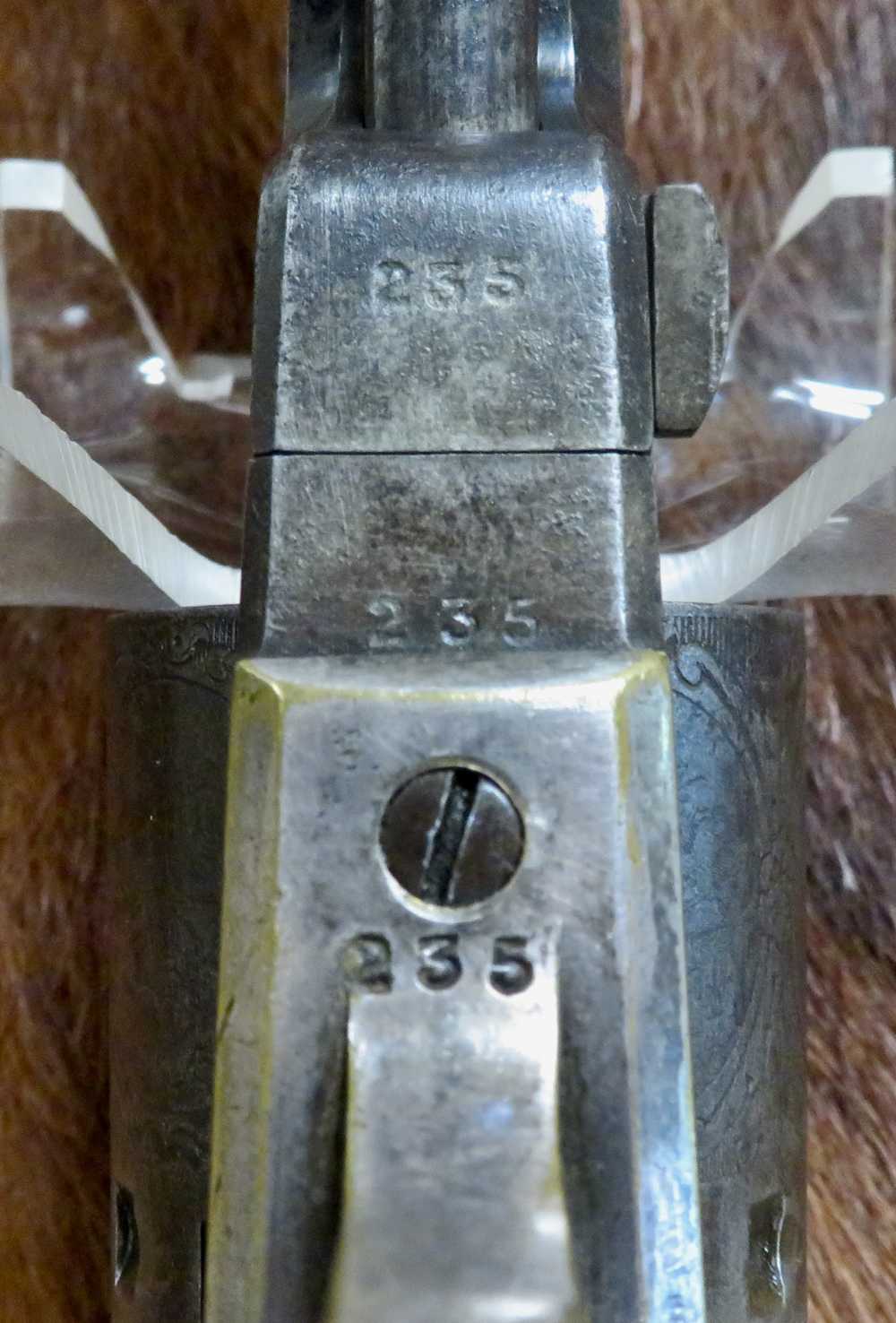 Lot # 19-Manhattan Navy Series V Percussion Revolver-img-20