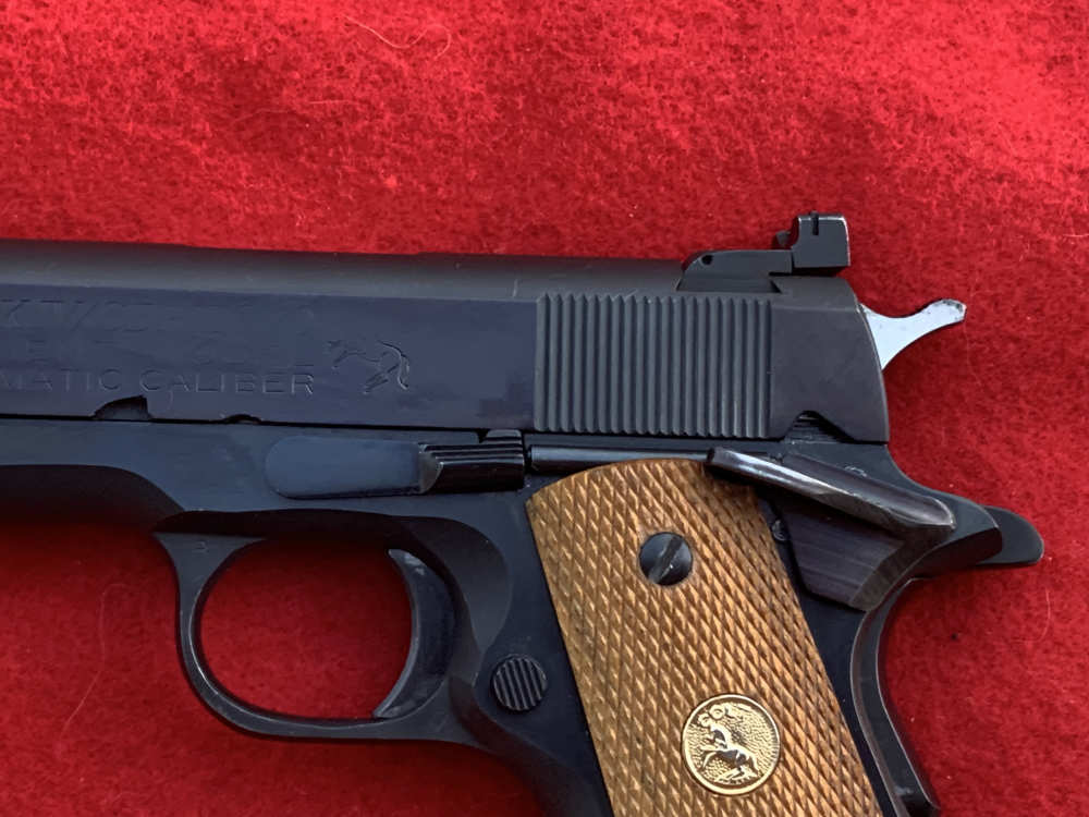 Custom Colt Government 1911, 5", 45 ACP, blued-img-8
