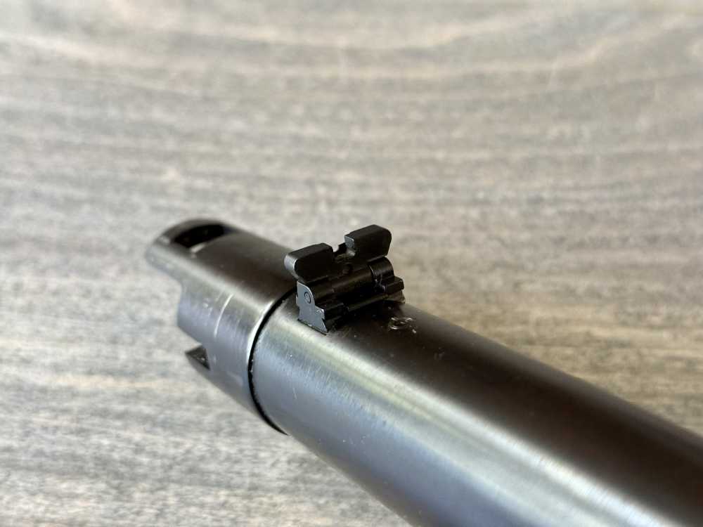 MOSSBERG 500 18.5” SLUGSTER BARREL FLIP UP RIFLE SIGHTS RARE POLICE 12 GA-img-12