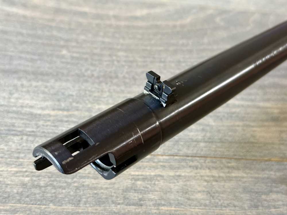 MOSSBERG 500 18.5” SLUGSTER BARREL FLIP UP RIFLE SIGHTS RARE POLICE 12 GA-img-11