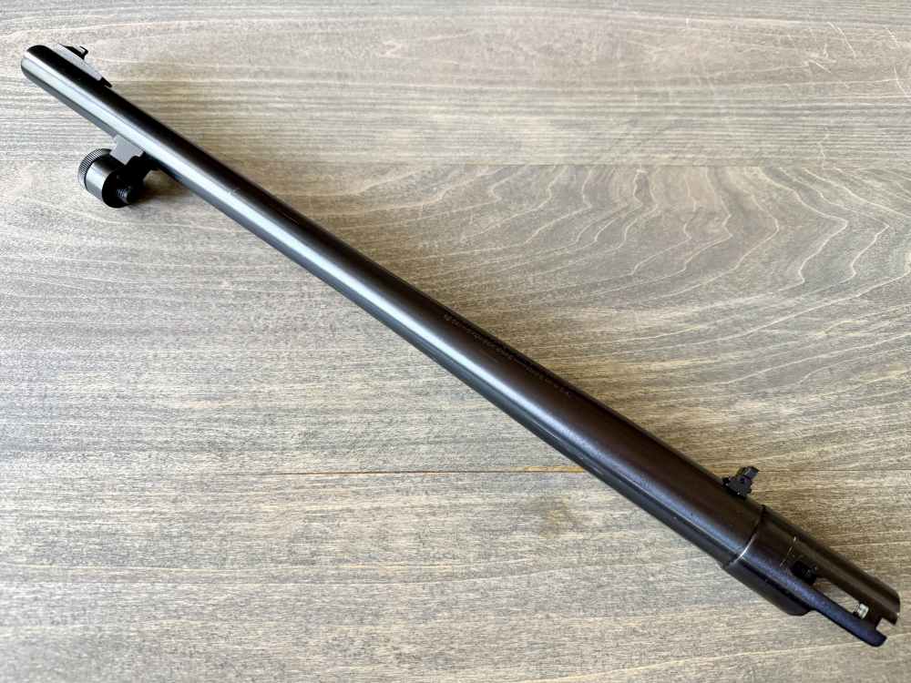 MOSSBERG 500 18.5” SLUGSTER BARREL FLIP UP RIFLE SIGHTS RARE POLICE 12 GA-img-0