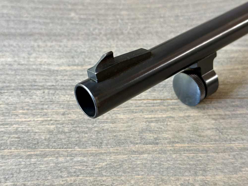 MOSSBERG 500 18.5” SLUGSTER BARREL FLIP UP RIFLE SIGHTS RARE POLICE 12 GA-img-13