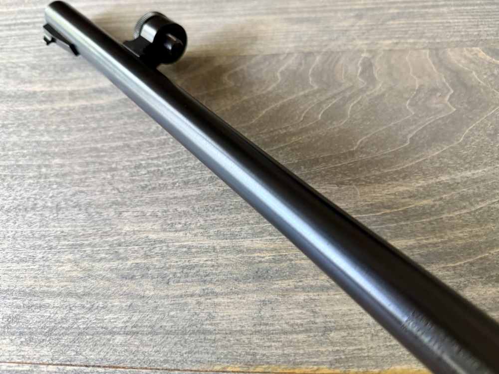 MOSSBERG 500 18.5” SLUGSTER BARREL FLIP UP RIFLE SIGHTS RARE POLICE 12 GA-img-7