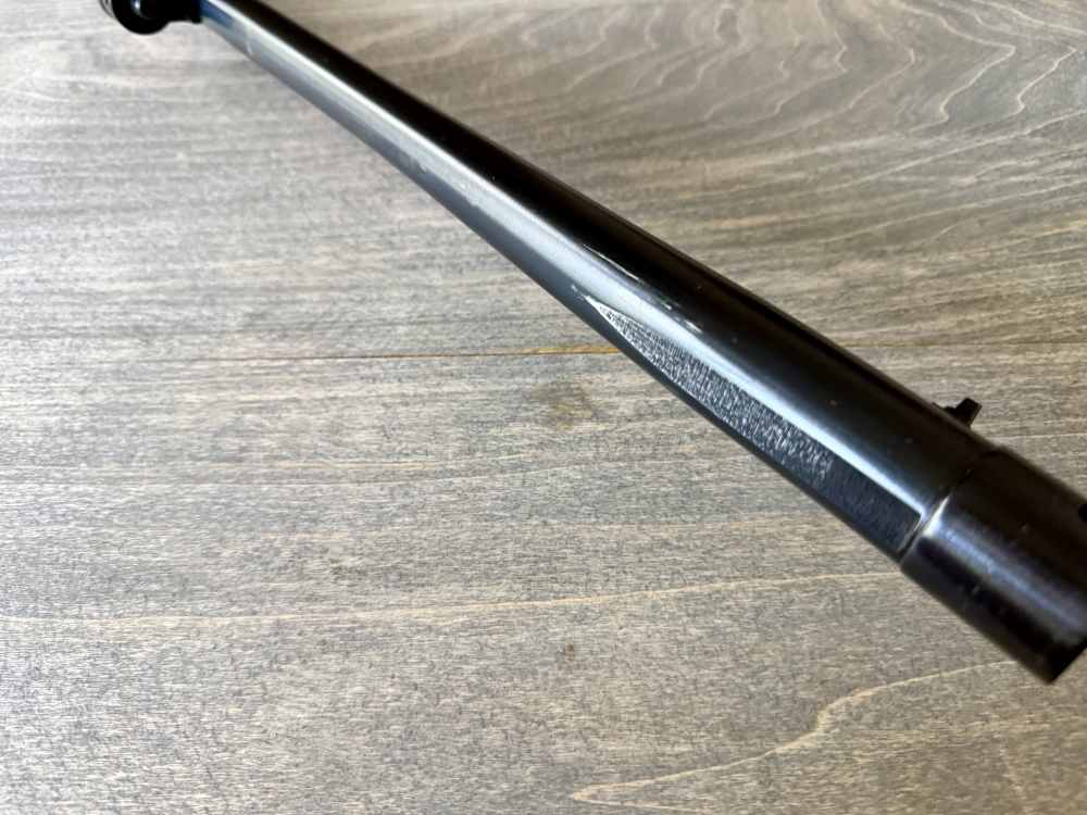 MOSSBERG 500 18.5” SLUGSTER BARREL FLIP UP RIFLE SIGHTS RARE POLICE 12 GA-img-3
