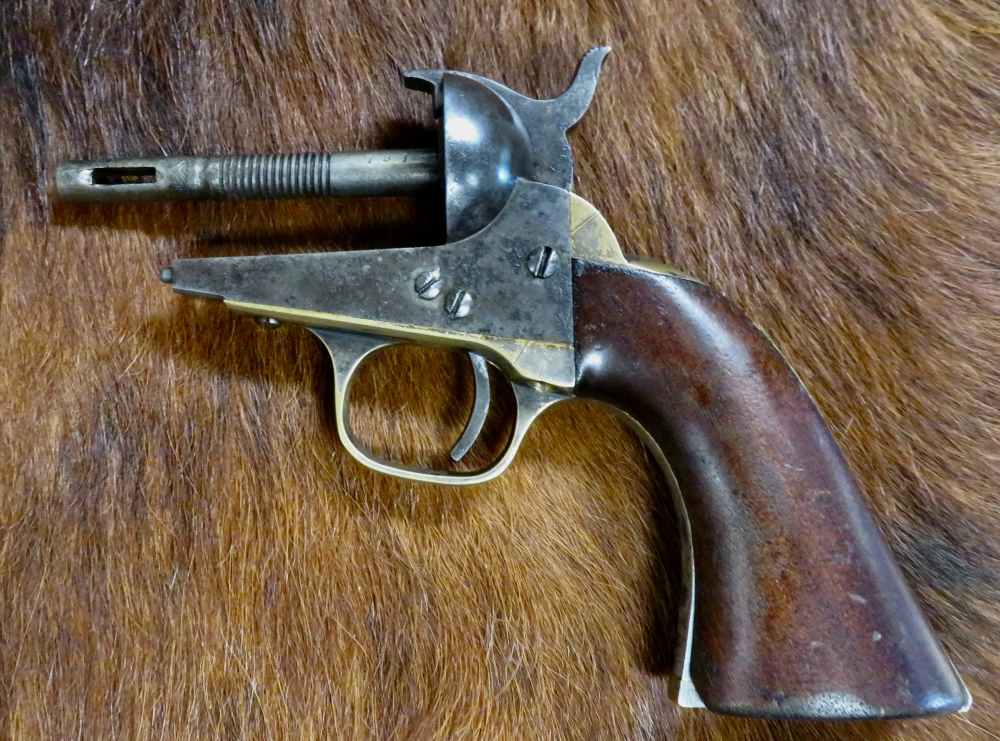 Lot # 20-Manhattan Firearms Co. Series I “36 Navy” Percussion Revolver-img-4
