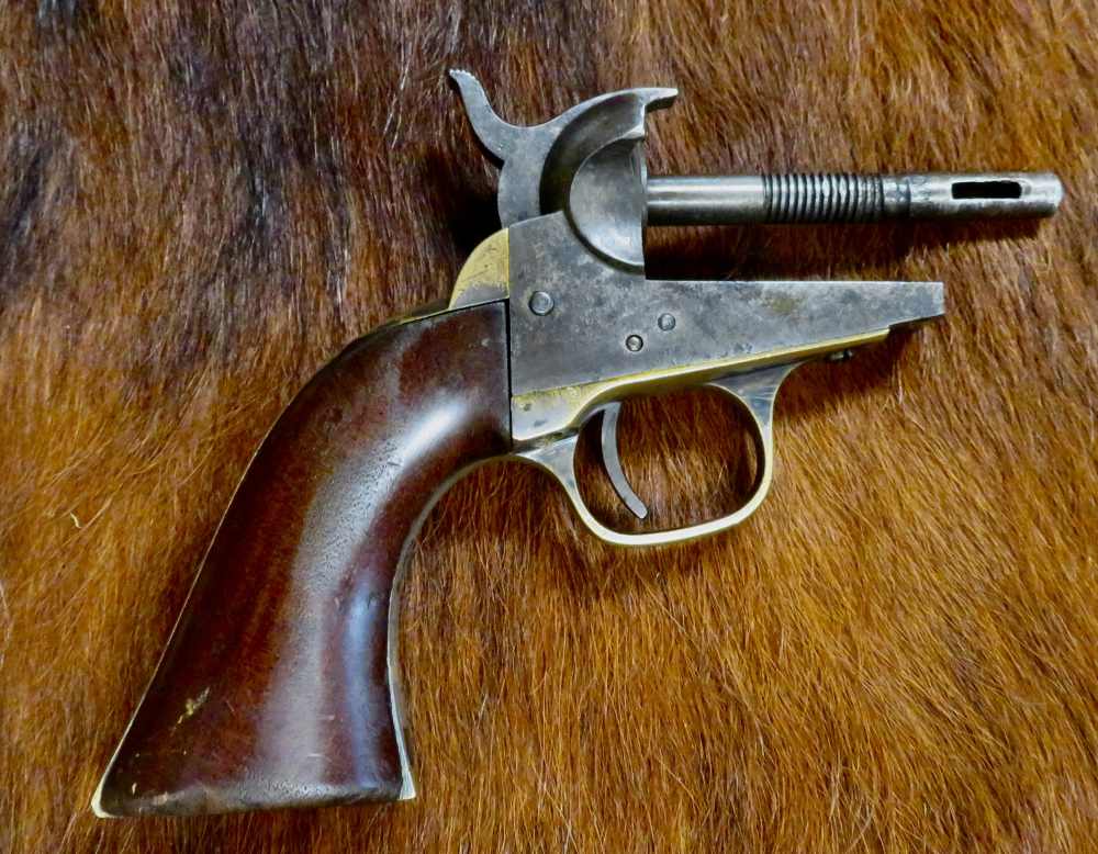 Lot # 20-Manhattan Firearms Co. Series I “36 Navy” Percussion Revolver-img-3